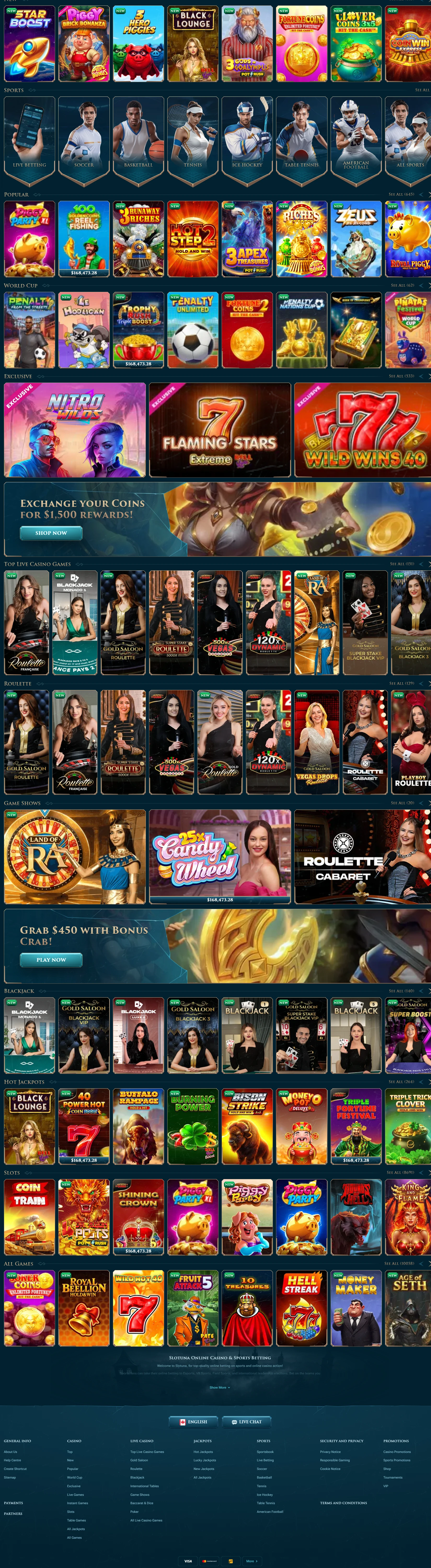 slotuna Casino κουλοχέρηδες και παιχνίδια